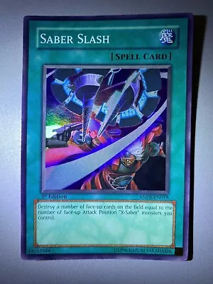 Yu-Gi-Oh! Saber Slash ANPR-EN058 1st Edition LP • $10