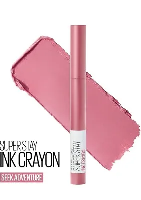 Maybelline Superstay Matte Ink Lip Crayon Shade 30 Seek Adventure (see Descr) • £4.75