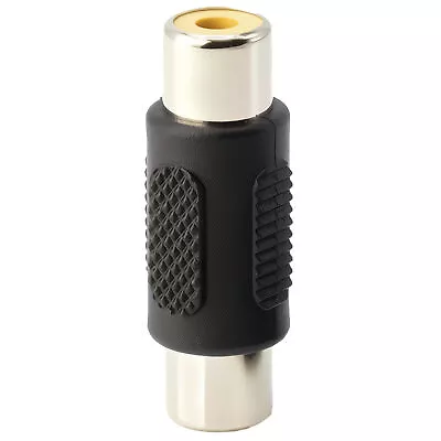 RCA Coupler AV Audio Video Female To Female Jack Adapter Connector • $1.99