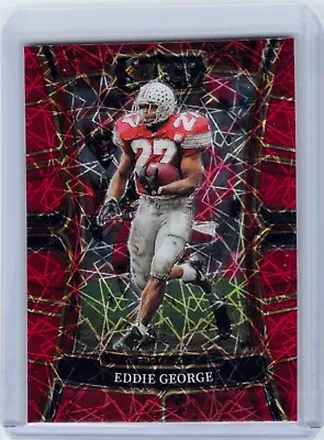 EDDIE GEORGE 2023 Panini Select Draft Picks #90 Red Lazer Prizm Ohio State • $1.50