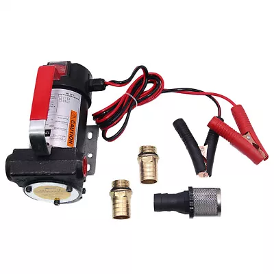 Electric Fuel Transfer Pump Diesel Kerosene Oil Transfer Extractor Pump Motor • $37.05