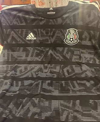 Mexico Jersey Adidas Away Football Soccer Jersey 2XL Futbol 2019 Black • $65