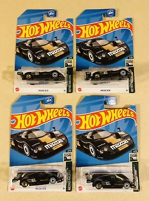 2023 Hot Wheels Dollar General Mazda 787B - Damaged Cards - Lot Of 4 • $16.99