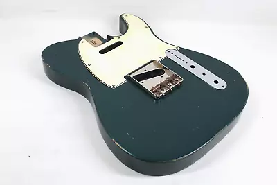 MJT Official Custom Vintage Aged Nitro Guitar Body By Mark Jenny VTT Turquoise • $178.01