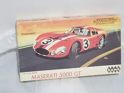 Vintage~ Hawk ~1/32 Slot Scale Maserati 5000 GT~Model Kit~1960s~NO UPC • $22