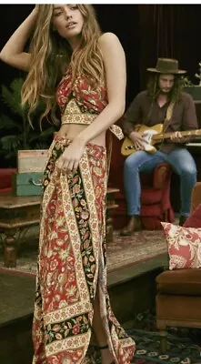 $100 • Buy Spell And The Gypsy Vintage Campfire Skirt Small