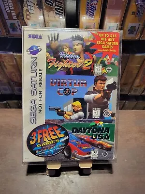 Virtua Fighter 2 Virtua Cop (Missing Daytona USA Game And Virtua Cop Manual)  • $35