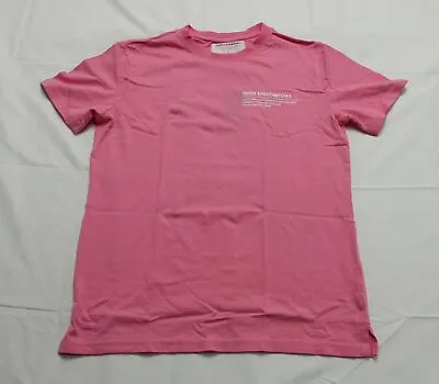 Seek Discomfort Unisex Adult's Short Sleeve Venice Tee EG7 Pink Small NWT • $11.25