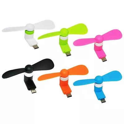 Cooling Fans Mini Micro Fan USB C Mobile Phone Type-C For Samsung Huawei Xiaomi • $5.90