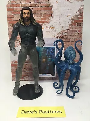 MINT McFarlane DC Multiverse Aquaman Stealth Suit W Topo Lost Kingdom GOLD LABEL • $16.17