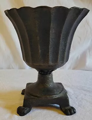 Vintage French Urn Planter Cast Iron • $120