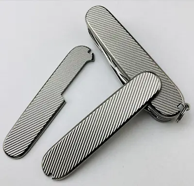 Victorinox 91mm Titanium Scales Pattern Handle For Swiss Army Knife • $32.99