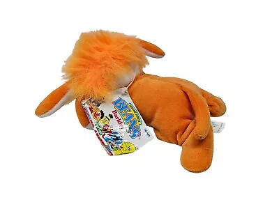 Tyco Sesame Street Beans BARKLEY Orange Dog Muppet 8  Plush 1997 W/ Tag 40 • $16.99