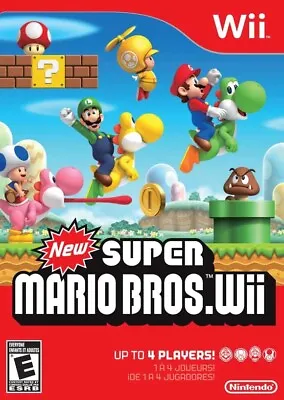 New Super Mario Bros. Wii - Nintendo  Wii Game • $33.47