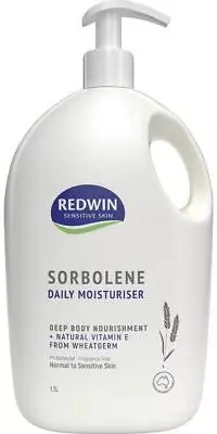 Redwin Sorbolene Moisturiser 1.1L Hydrates And Prevents Moisture Loss. • $14