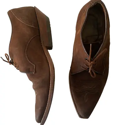 £39.60 • Buy Sancho Boots Brown Cowboy Lace Up Shoe - Size 7.5 