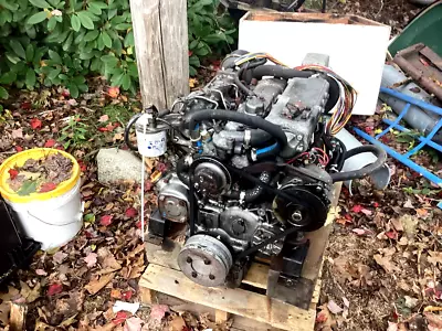 Yanmar 4JHE Marine Diesel Engine 44 HP With Transmission Runs Perfect Low Hours • $5900