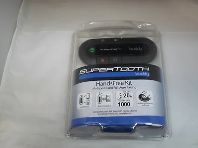 Original SuperTooth 004088E Bluetooth Multipoint BUDDY Car Speaker Phone OEM NEW • $109.99