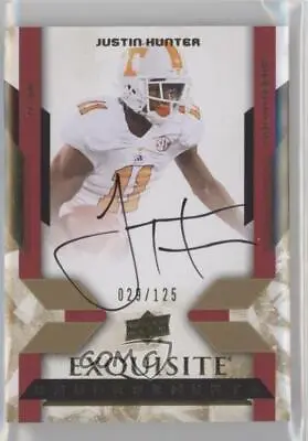 $17.50 • Buy 2013 Exquisite Collection Endorsements /125 Justin Hunter #EE-JH Rookie Auto RC