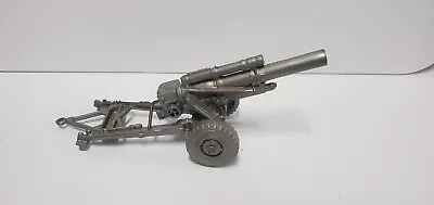 Vintage Marx Battleground German HOWITZER Gray Plastic Field Artillery • $59.95