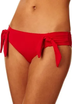 Panache Bikini Brief Veronica Size 18 Scarlet Red Low Rise Swimwear Bottom 0646 • £8.89