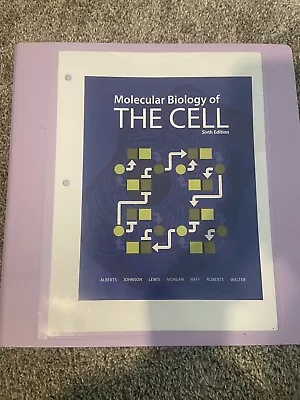 Molecular Biology Of The Cell By Alexander D. Johnson Martin Raff Bruce... • $30