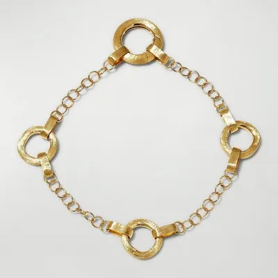 MARCO BICEGO Jaipur Link Station Bracelet In 18K Yellow Gold - $1940 • $1199