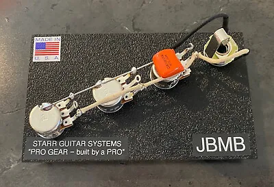 Fender J-Bass Harness Upgrade! Bourns Mojo Tone & Orange Drop Cap! • $39.85