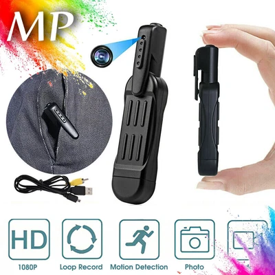£11.99 • Buy 1080P HD Pocket Pen Camera Hidden Spy Mini Portable Body Video Recorder DVR UK