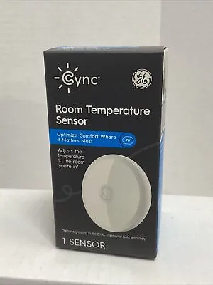 $15 • Buy New GE CYNC Smart Room Temperature And Humidity Sensor