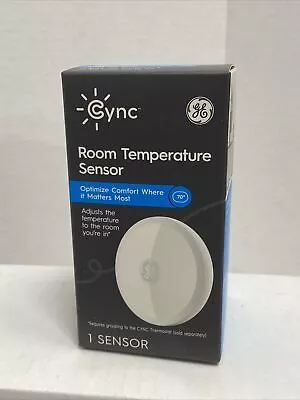 $15 • Buy New GE CYNC Smart Room Temperature And Humidity Sensor