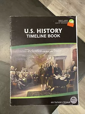 My Father’s World MFW US History Timeline Book • $14