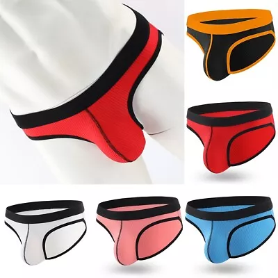 Mens Underwear Lingerie Comfort Boys Briefs Trunks Underpants Shorts Panties • $15.72