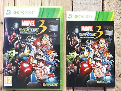 Marvel Vs Capcom 3 Fate Of Two Worlds Xbox 360 UK PAL VGC 2011 Game Complete • £4.99