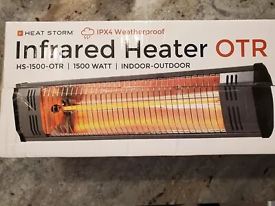 Heat Storm Tradesman Remote Infrared Quartz Portable Space Heater Hs-1500-otr • $50