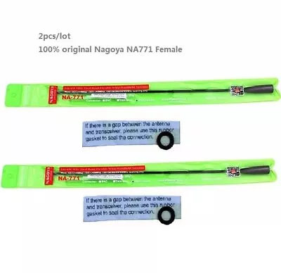 2pcs Original Nagoya NA-771 SMA-Female Long Range Antenna For Baofeng UV-5R GT-3 • $22.99