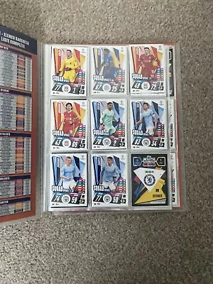 Match Attax Extra 2021/22 21/22 2022 Partly Complete Set In Binder • £29.99