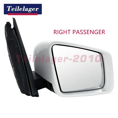 White Right Passenger Side Mirror For 2016-2019 Mercedes GLE 350 ML350 GL350 • $132