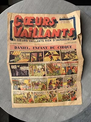 Hearts Vaillants No 11 1942 IN Condition Correct 4 Pages • $18.29