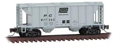 Z Scale - MICRO-TRAINS LINE 531 00 352 PENN CENTRAL 2-Bay Covered Hopper Car • $20.76