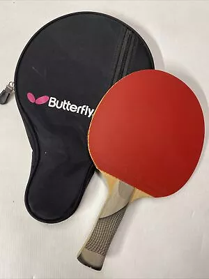 Vintage Butterfly Table Tennis Racket D-13 With Case • $95.70