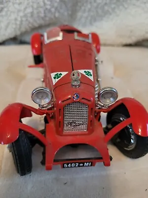 🧶🧩🧶 1934 Alfa Romeo 2300 Monza Borgado 1:18 Scale Made In Italy  • $22