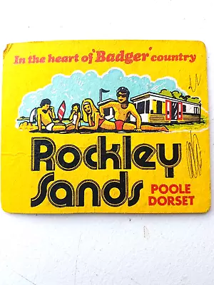 Vintage HALL & WOODHOUSE - Rockley Sands  ...  Cat No'36 Beer Mat/Coaster • £1.95