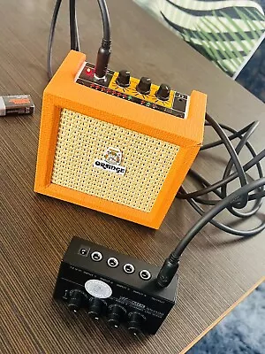 Orange Crush Mini 3W Micro Amplifier - Orange (gifts: Microphone Chords Etc • $70