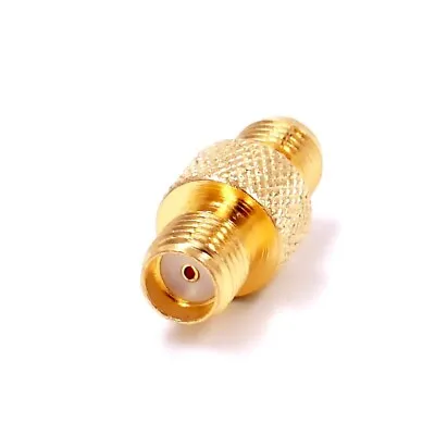 SMA Female To SMA Female RF Coaxial Adapter Connector US Stock • $5.79