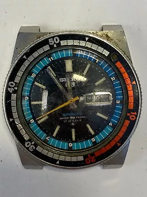 Vintage Seiko 6119-6053 Automatic Men’s Watch (4-#106) • $12.80