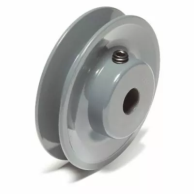 Zoro Select Ak4112 1/2  Fixed Bore 1 Groove Standard V-Belt Pulley 3.95 In Od • $18.19