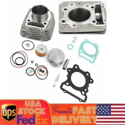 $84.01 • Buy Big Bore Cylinder Top End Gasket Kit Fits 88-00 Honda ATV TRX300FW Fourtrax 4x4