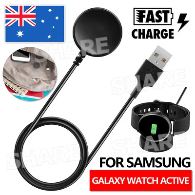 $8.45 • Buy USB Charger Dock Cradle Cable For Samsung Galaxy Watch Active 1/2/3 40/41/44mm