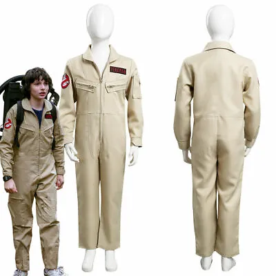 Kids Ghostbusters Cosplay Costume Jumpsuit Outfits Overalls Halloween Suit • $55.46